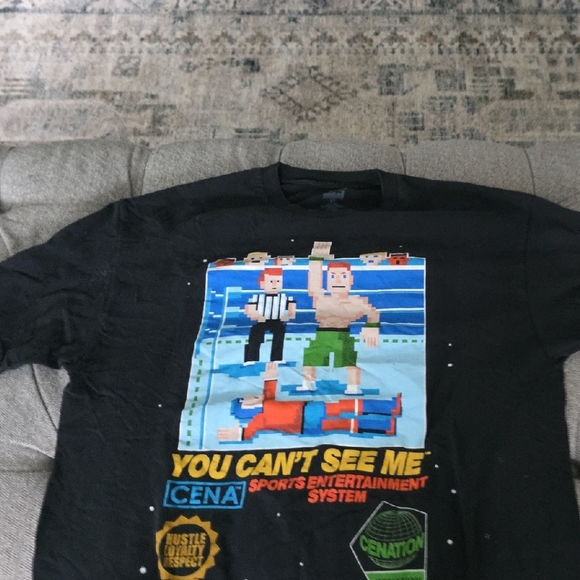 Vintage Rare John Cena Nintendo Punchout Graphic T-Shirt XL Used - Picture 1 of 4